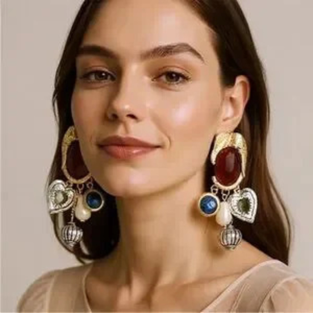 Zara Vintage Multicolor Earrings